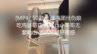 [MP4/ 502M] 漂亮黑丝伪娘吃鸡舔菊花 被强壮小哥哥无套输出 表情好骚好诱惑