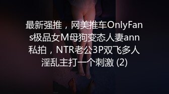 最新强推，网美推车OnlyFans极品女M母狗变态人妻ann私拍，NTR老公3P双飞多人淫乱主打一个刺激 (2)