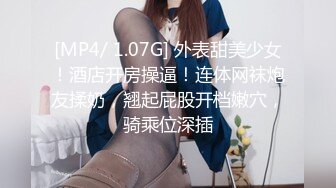 [MP4/ 1.07G] 外表甜美少女！酒店开房操逼！连体网袜炮友揉奶，翘起屁股开档嫩穴，骑乘位深插