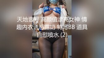 天地壹号 高颜值漂亮女神 情趣内衣诱惑露奶 特写BB 道具自慰喷水 (2)