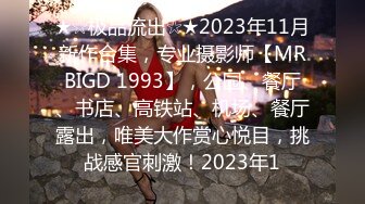 ★☆极品流出☆★2023年11月新作合集，专业摄影师【MRBIGD 1993】，公园、餐厅、书店、高铁站、机场、餐厅露出，唯美大作赏心悦目，挑战感官刺激！2023年1