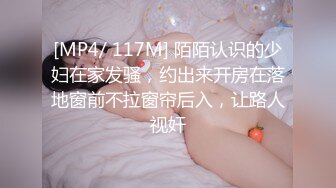 [MP4/ 117M] 陌陌认识的少妇在家发骚，约出来开房在落地窗前不拉窗帘后入，让路人视奸