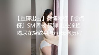 【重磅出击】微博网红『虐点伢』SM调教 舔脚 肛交滴蜡 喝尿花臂纹身 堕落母狗历程