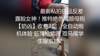 ❣️❣️❣️最新私拍极品反差露脸女神！推特绝色高颜母狗【奶凶】收费3部，全自动炮机体验 筋膜枪紫薇 双马尾学生服双插2