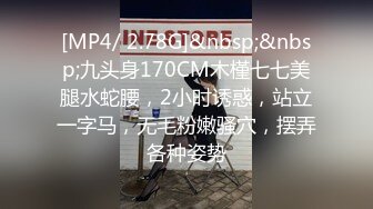 [MP4/ 2.78G]&nbsp;&nbsp;九头身170CM木槿七七美腿水蛇腰，2小时诱惑，站立一字马，无毛粉嫩骚穴，摆弄各种姿势