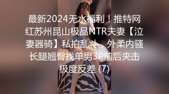 最新2024无水福利！推特网红苏州昆山极品NTR夫妻【泣妻器骑】私拍乱斗，外柔内骚长腿翘臀找单男3P前后夹击极度反差 (7)