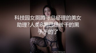 科技园女厕蹲守总经理的美女助理?人美B黑已经被干的黑乎乎的了