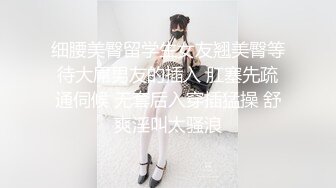 细腰美臀留学生女友翘美臀等待大屌男友的插入 肛塞先疏通伺候 无套后入穿插猛操 舒爽淫叫太骚浪