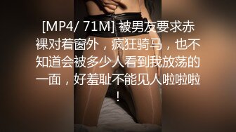 [MP4/ 71M] 被男友要求赤裸对着窗外，疯狂骑马，也不知道会被多少人看到我放荡的一面，好羞耻不能见人啦啦啦！