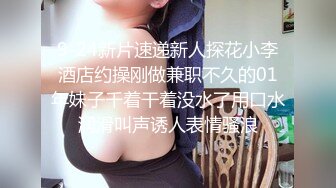 9-24新片速递新人探花小李酒店约操刚做兼职不久的01年妹子千着干着没水了用口水润滑叫声诱人表情骚浪