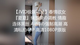 【JVID极限精品】春情欲女『夏夏』绳奴隶の调教 情趣连体黑丝 AV棒の强制高潮 高清私拍48P 高清1080P原版