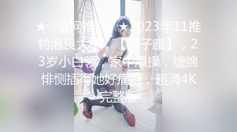 ★☆全网推荐☆★2023年11推特泡良大神，【狮子座】，23岁小白领，家中爆操，缠绵悱恻插得她好痛啊，超清4K完整版