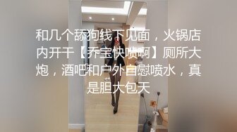 和几个舔狗线下见面，火锅店内开干【乔宝快喷啊】厕所大炮，酒吧和户外自慰喷水，真是胆大包天