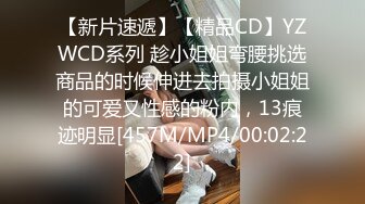 【新片速遞】【精品CD】YZWCD系列 趁小姐姐弯腰挑选商品的时候伸进去拍摄小姐姐的可爱又性感的粉内，13痕迹明显[457M/MP4/00:02:22]