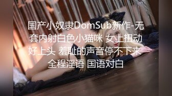 国产小奴隶DomSub新作-无套内射白色小猫咪 女上扭动好上头 羞耻的声音停不下来 全程淫语 国语对白