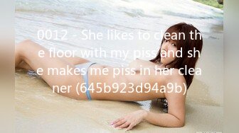 0012 - She likes to clean the floor with my piss and she makes me piss in her cleaner (645b923d94a9b)