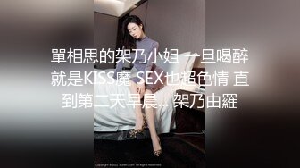 單相思的架乃小姐 一旦喝醉就是KISS魔 SEX也超色情 直到第二天早晨... 架乃由羅