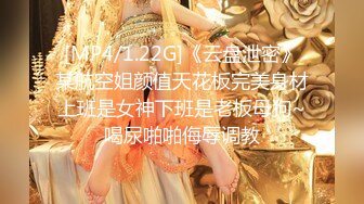 [MP4/1.22G]《云盘泄密》某航空姐颜值天花板完美身材上班是女神下班是老板母狗~喝尿啪啪侮辱调教