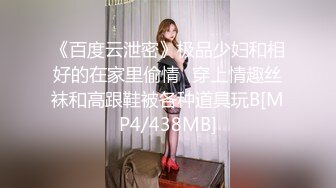 《百度云泄密》极品少妇和相好的在家里偷情⭐穿上情趣丝袜和高跟鞋被各种道具玩B[MP4/438MB]