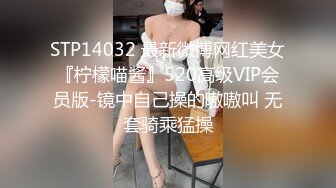 STP14032 最新微博网红美女『柠檬喵酱』520高级VIP会员版-镜中自己操的嗷嗷叫 无套骑乘猛操