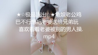 ★☆极品流出☆★龟奴老公鸡巴不行想把老婆送给兄弟玩❤️喜欢看着老婆被别的男人操.mp4