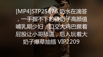 [MP4]STP25676 奶水在滴答，一手握不下的骚奶子高颜值哺乳期少妇，口交大鸡巴撅着屁股让小哥舔逼，后入玩着大奶子爆草抽插 VIP2209